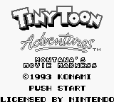 Tiny Toon Adventures 2 - Montana's Movie Madness